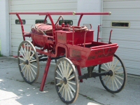 1897 Howe Hand Pumper fire apparatus